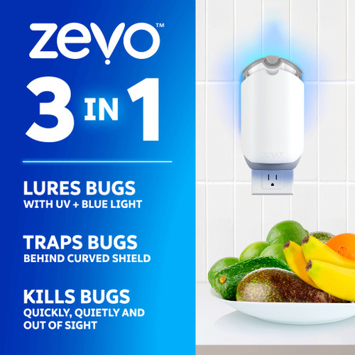 Zevo Flying Insect Trap, Fly Trap (Twin Pack) - Image 2