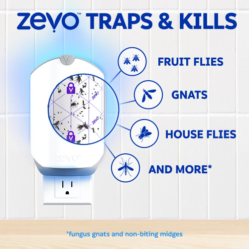 Zevo Flying Insect Trap, Fly Trap (Twin Pack) - Image 4
